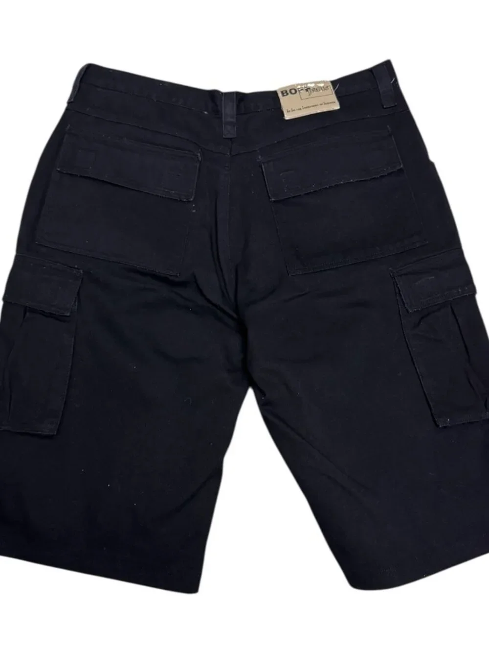 BOFF Vintage Y2K 2000s Streetwear Skate Baggy Wide Denim Jean Shorts Jorts 42